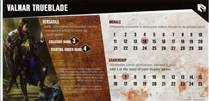 Dungeon Command: Heart of Cormyr: Valnar Trueblade Card