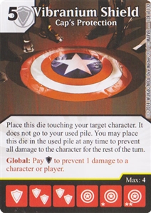 Vibranium Shield - Cap's Protection 0128 Rare