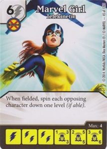 Marvel Girl - Telekinetic 0045 Common