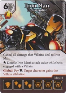 Iron Man - Industrialist 0124 Super Rare