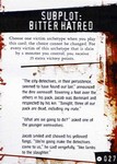 Subplot: Bitter Hatred Plot Twist Card