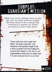 Subplot: Guardian's Mission Plot Twist Card