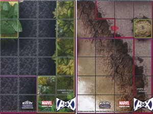 Avengers Tower Indoor / Utopia West Outdoor Map