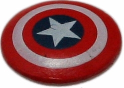 Captain America's Shield 3D Object