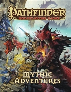 Pathfinder Mythic Adventures hardcover rulebook companion