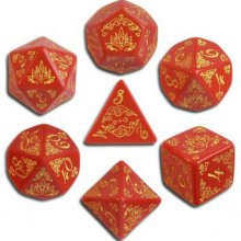 Pathfinder: Curse of the Crimson Throne Dice Set (7 dice)