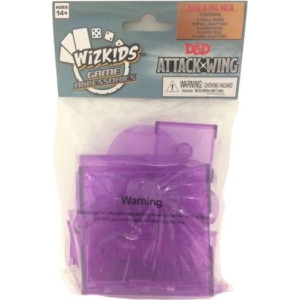 Dungeons & Dragons Attack Wing: Purple Base and Peg Pack